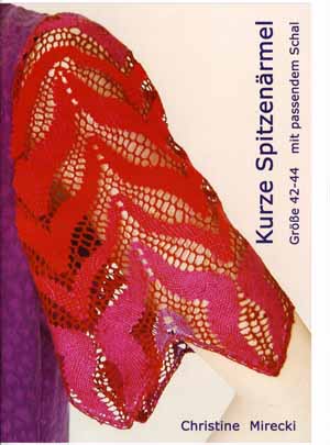 Kurze Spitzenrmel mit passendem Schal von Christine Mirecki